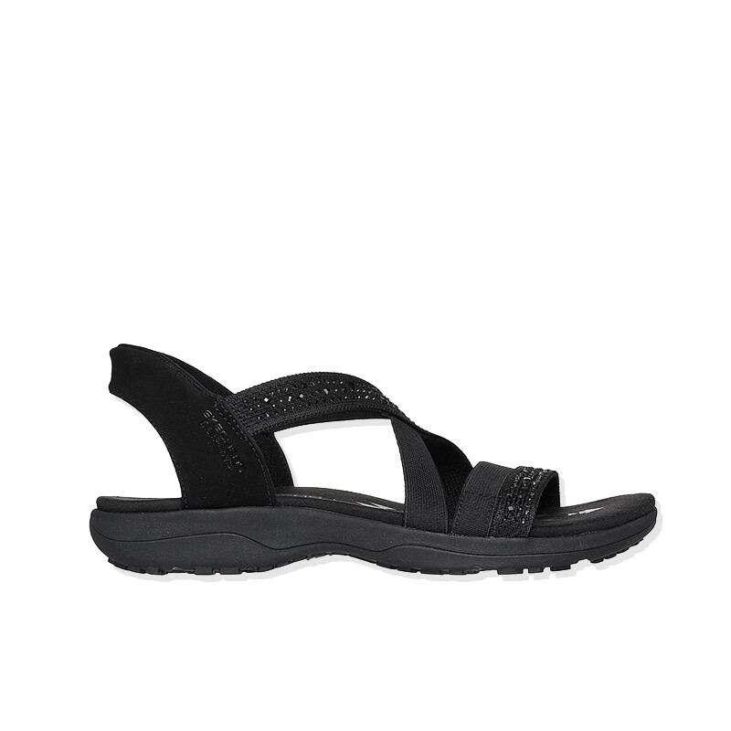 Sandalias Slip-ins: Reggae Slim - Summer Sparkle Negro