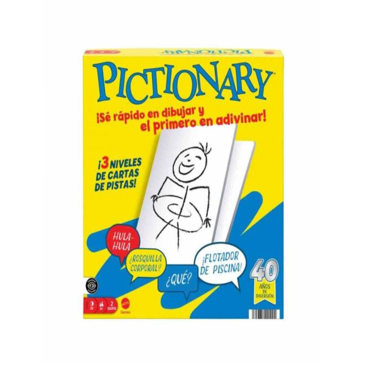 JUEGOS PICTIONARY - Pictionary Original 40 Aniversario 