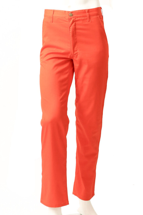 Pantalón gabardina de trabajo Naranja