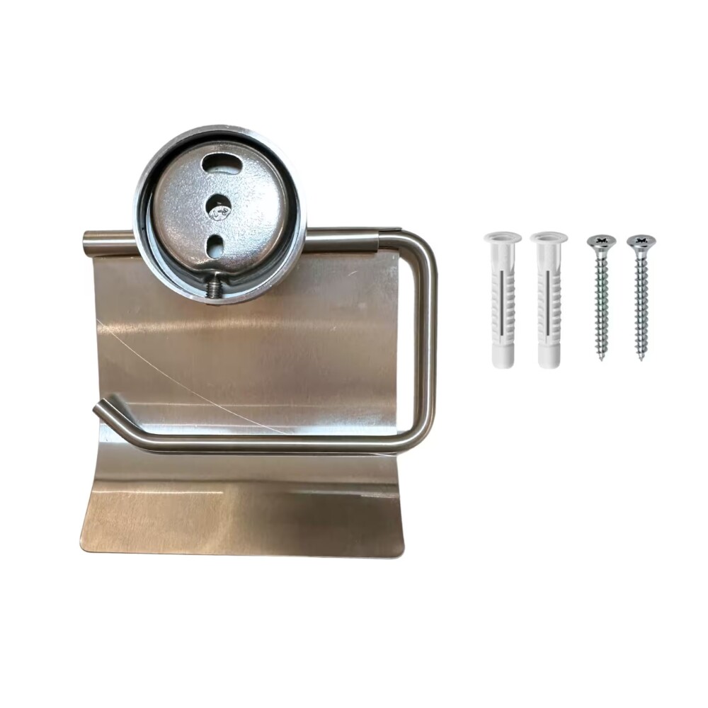 Porta rollo con tapa Celtic Satinado Porta Rollo Con Tapa Celtic Satinado