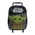 Mochila Infantil Baby Yoda con Carro Tafeta Chica 30 x 23 cm VERDE
