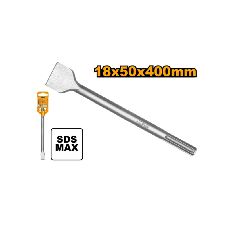 CINCEL CHATO SDS MAX 18X400X50MM INGCO DBC0224002 CINCEL CHATO SDS MAX 18X400X50MM INGCO DBC0224002
