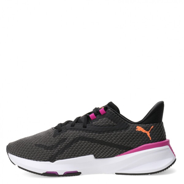 Championes de Mujer Puma PWRFrame TR 2 Negro - Violeta Malva - Anaranjado