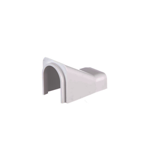 Adaptador blanco para ducto 20x10mm ZO0410