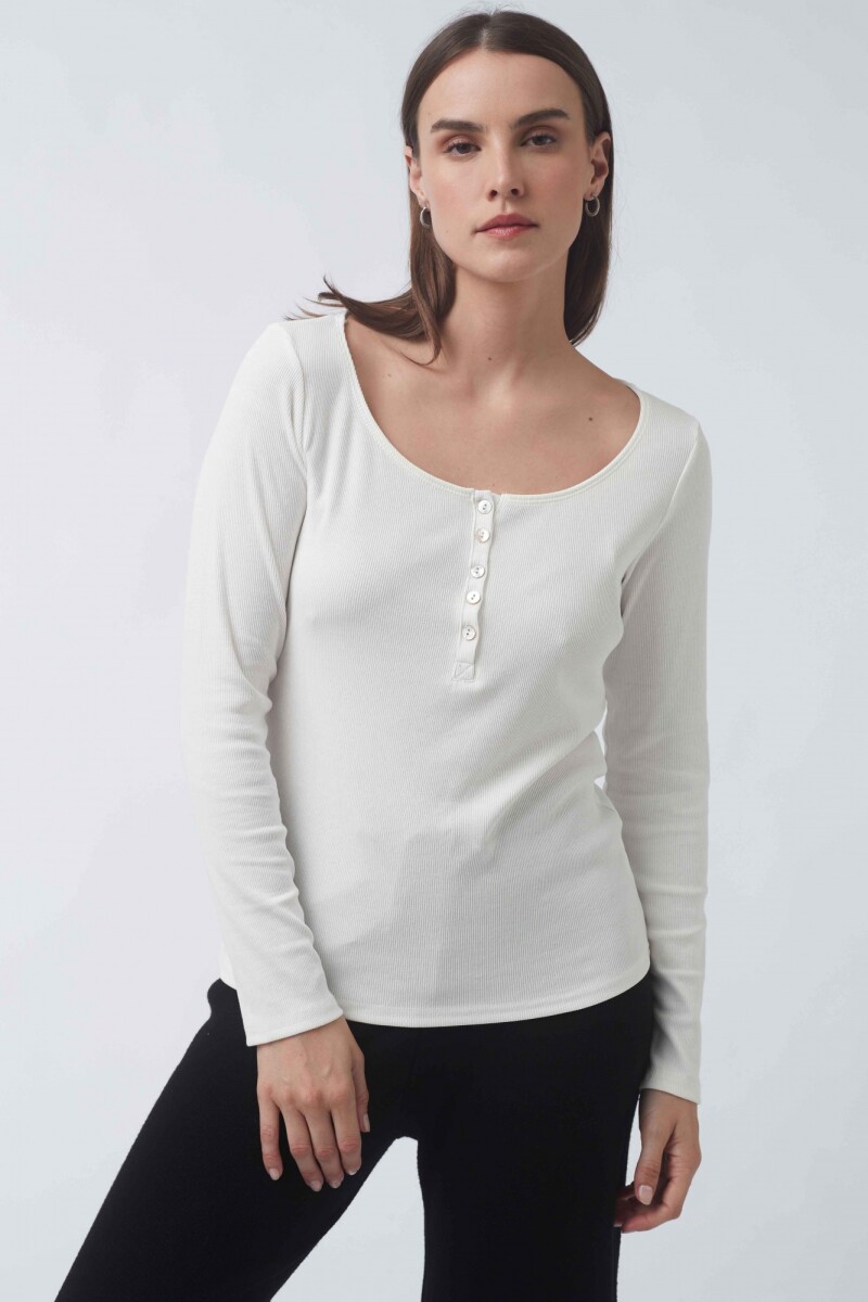 Remera Leila - Blanco 