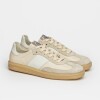 Sneaker Nil en cuero liso Natural