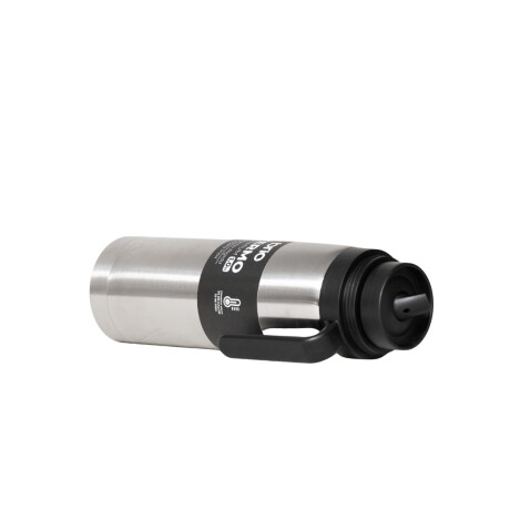 Termo brio premium 1 litro con pico cebador en acero inox Silver