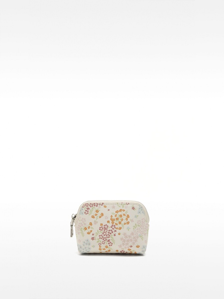 Monedero Con Estampado Floral - multicolor 