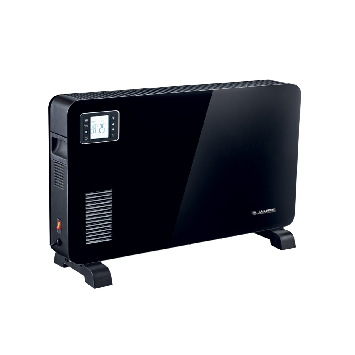 Convector JAMES CEP 2300W Tres Niveles Con Ventilación - Negro 