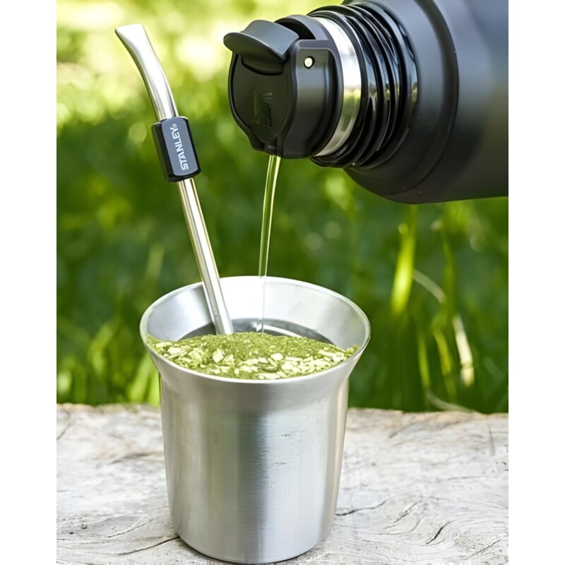 Termo Y Mate 2 En 1 Stanley Classic Mate System 1,2 L Para Preparar Mate Verde