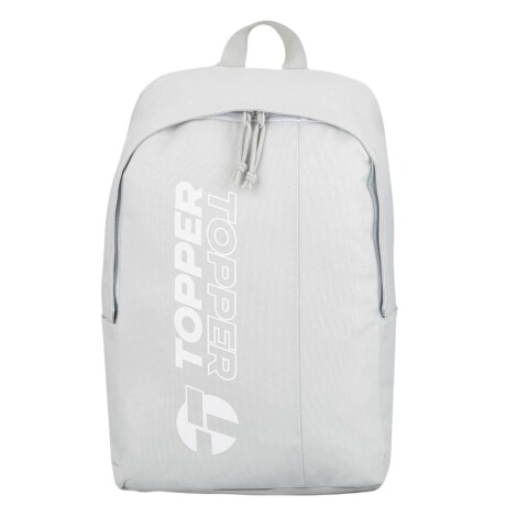 Mochila Topper Street Escolar 45cm Urbana 15.5 L Gris