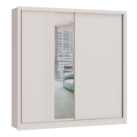 Ropero Turim 2 Puertas de Correr Blanco Ropero Turim 2 Puertas de Correr Blanco