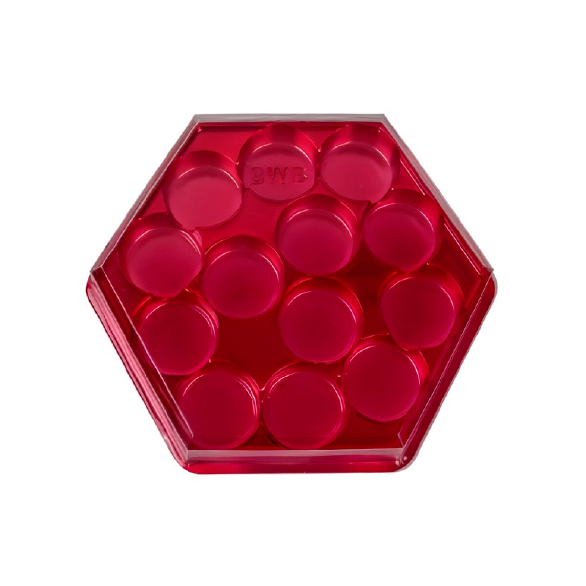 Bombonera Hexagonal x13 - Rojo 