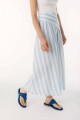 Falda Zeia Rayas Celeste