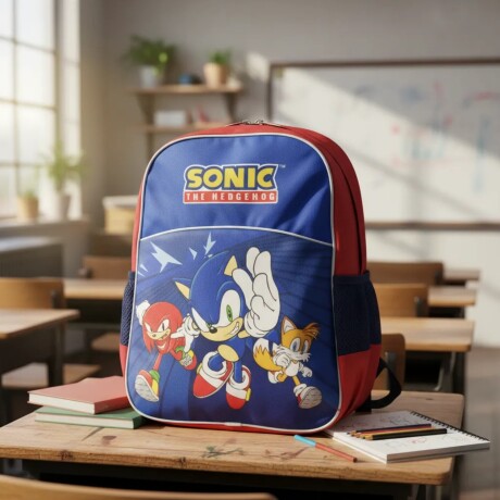 Mochila Sega Escolar 35x26x10 Sonic Prime Mochila Sega Escolar 35x26x10 Sonic Prime