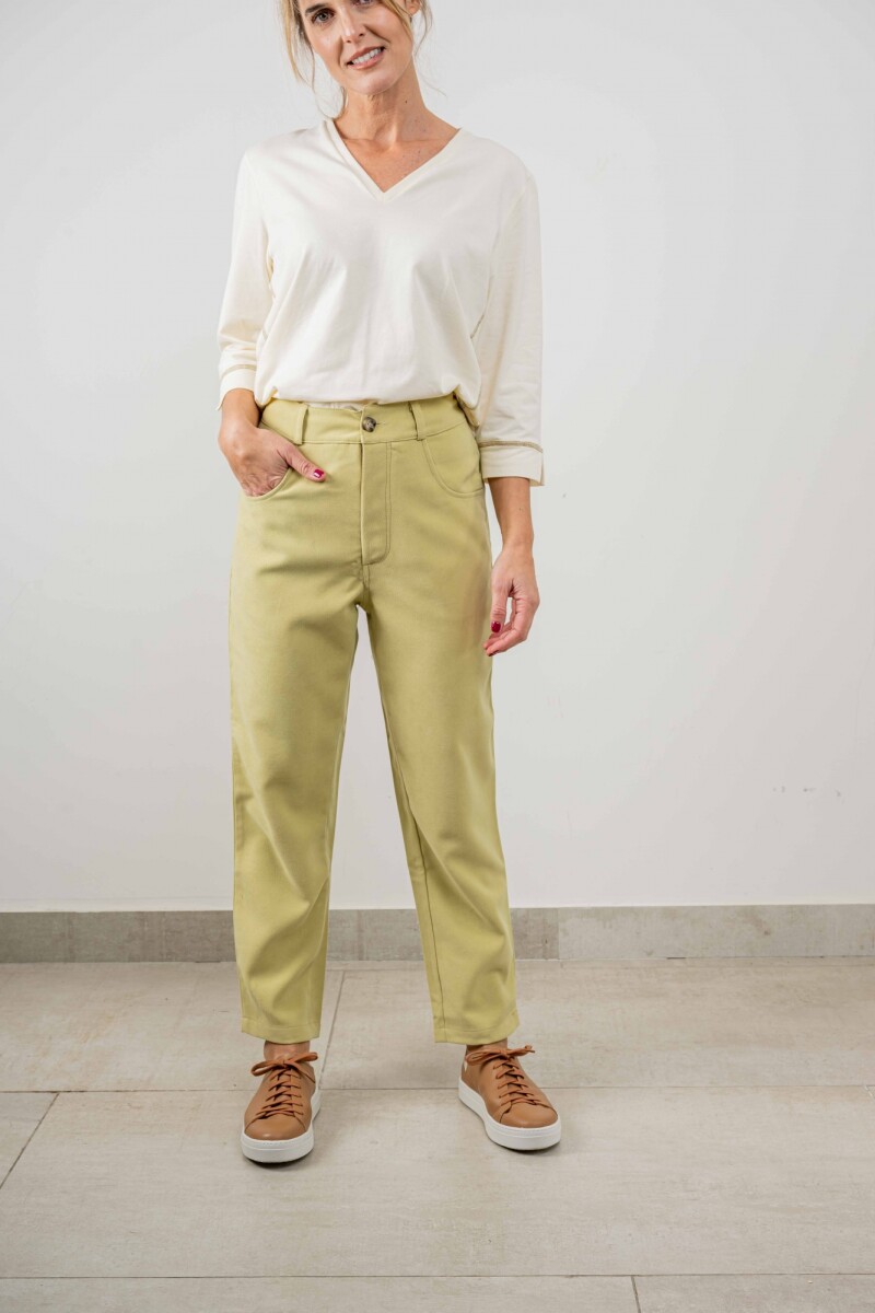 Pantalón Biarritz - Verde Lima 