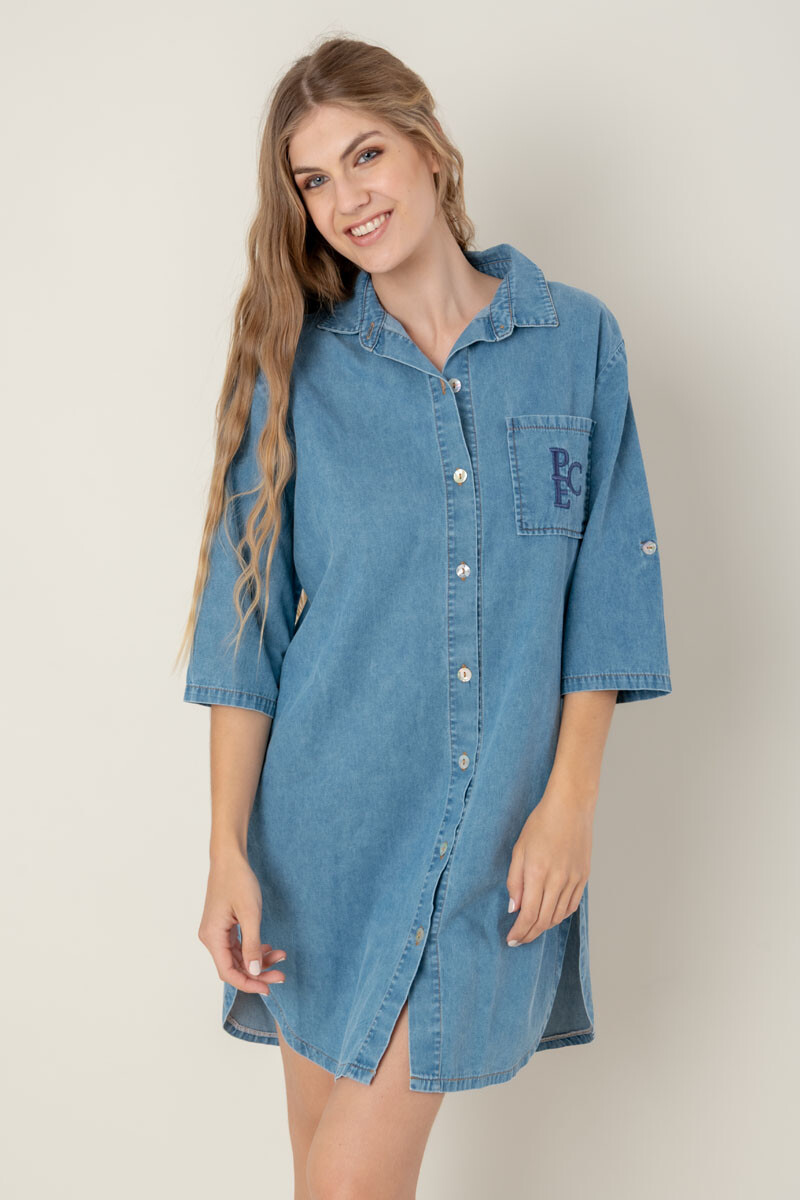 Vestido polonio - Jean 