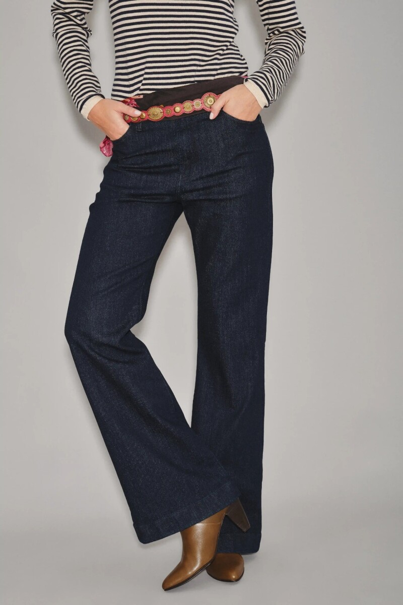 Jean Tailor Raw New Azul