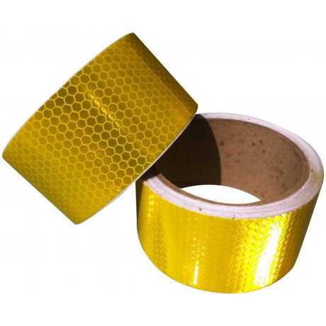 SEÑALIZACION - CINTA REFLECTIVA AMARILLA ANCHO 15CM TAXI X METRO 3M SEÑALIZACION - CINTA REFLECTIVA AMARILLA ANCHO 15CM TAXI X METRO 3M