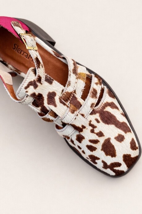 Sandalia Mallorquina Cowhide / Rojo