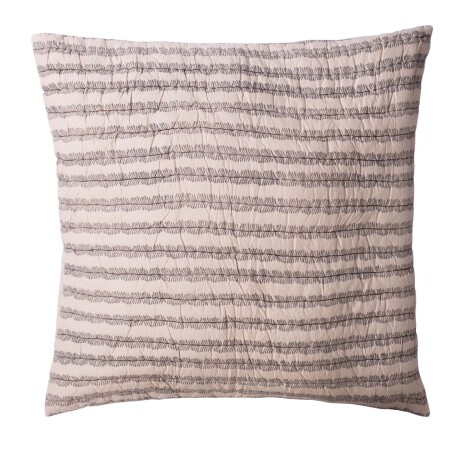 FUNDA DE ALMOHADÓN RIVIE ALGODON BLANCO 65*65, BCO/NEG BLANCO/NEGRO