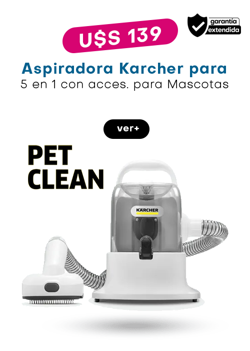 Aspiradora Karcher con accesorios