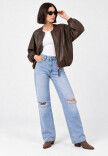 Campera Bomber Chocolate