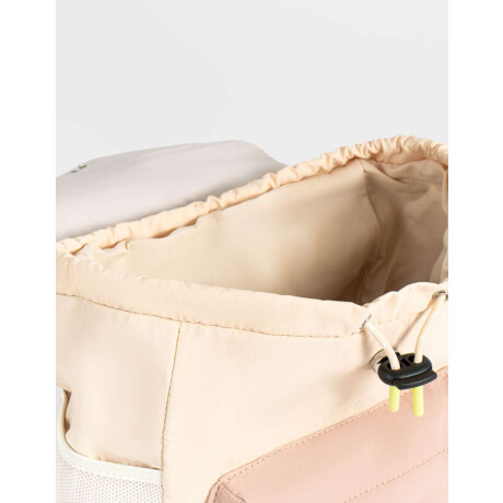 Mochila Colorblock Sport Gris Claro