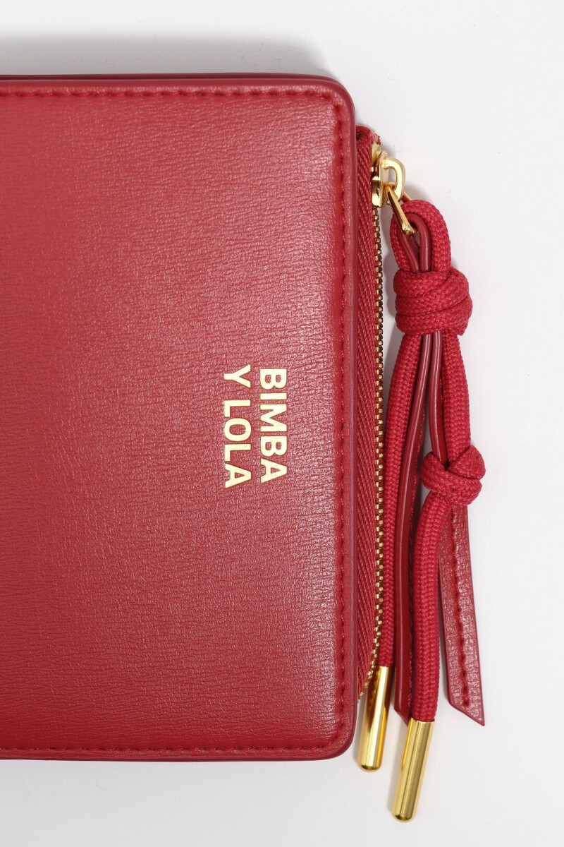 BILLETERA Rojo
