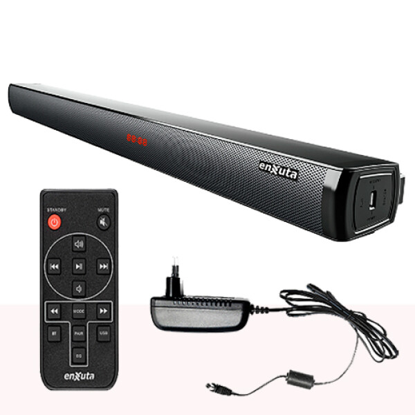 BARRA DE SONIDO ENXUTA BSENX2940 c/Bluetooth -400W Sin color