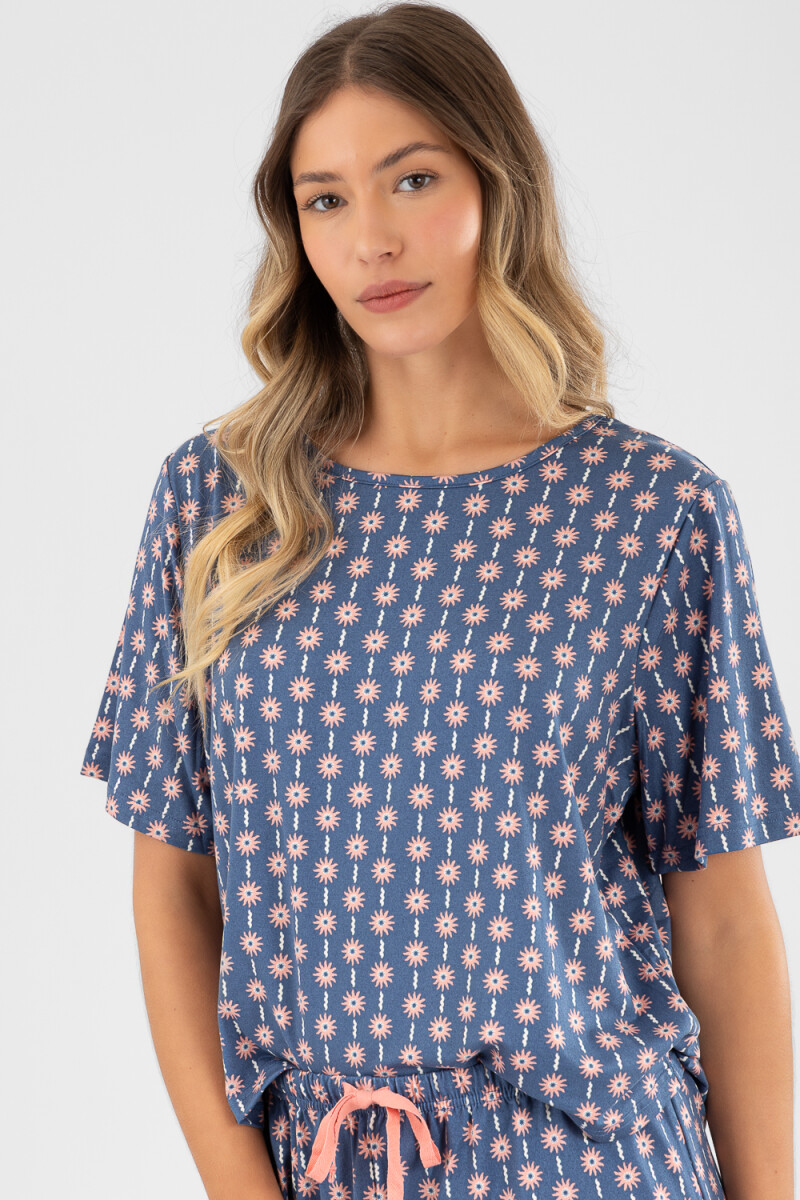 Style mica blue Azul
