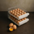 Huevera Caja Almacenamiento De Huevos Doble Capa 32 Unidades Organizador refrigerador cocina IMBACK Color Blanco Huevera Caja Almacenamiento De Huevos Doble Capa 32 Unidades Organizador refrigerador cocina IMBACK Color Blanco