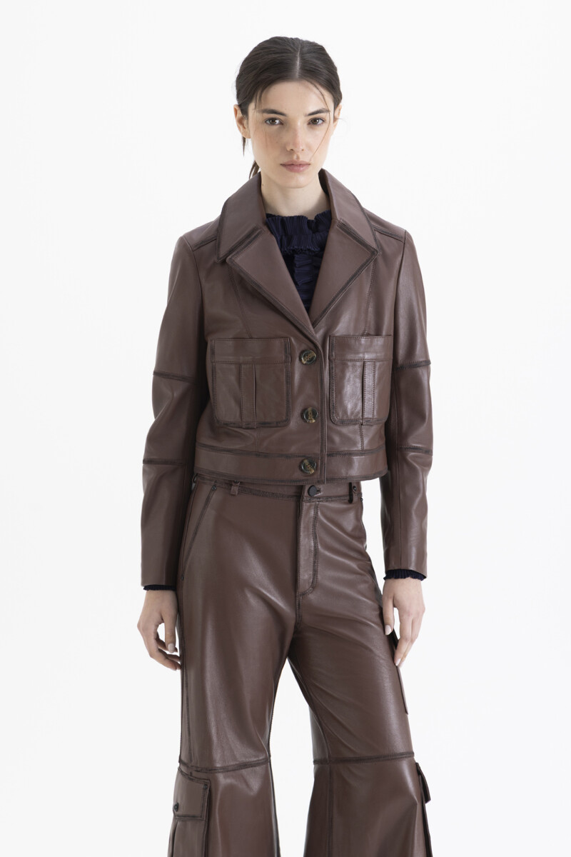 CHAQUETA HENDRIX Chocolate