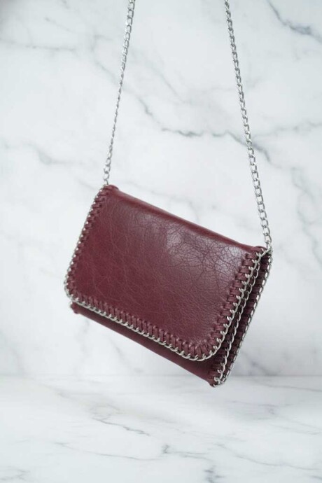 Cartera Stella Bordó