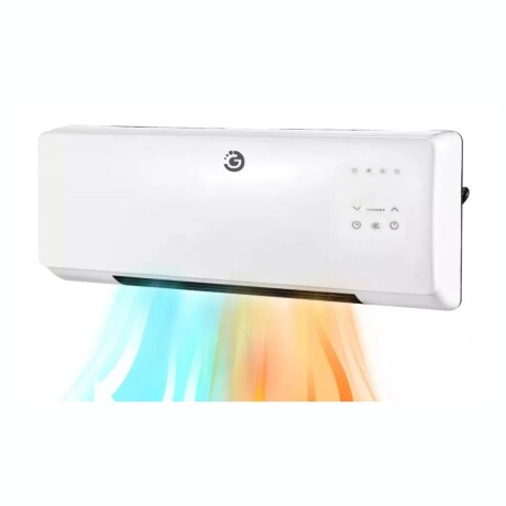 Calefactor De Pared GOLDTECH 1500W Con Control - White Calefactor De Pared GOLDTECH 1500W Con Control - White