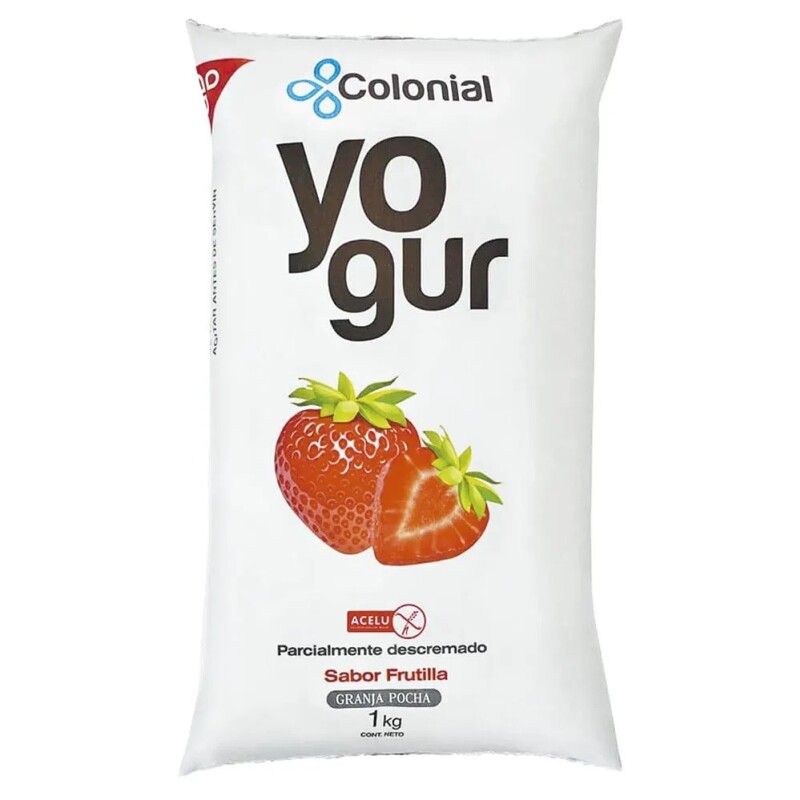 YOGUR COLONIAL G.POCHA FRUTILL Yogur Colonial G.pocha Frutill