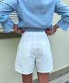 Short Dominique blanco