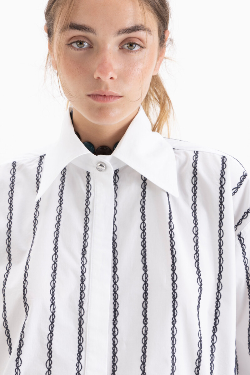 CAMISA ROMANTIC Blanco