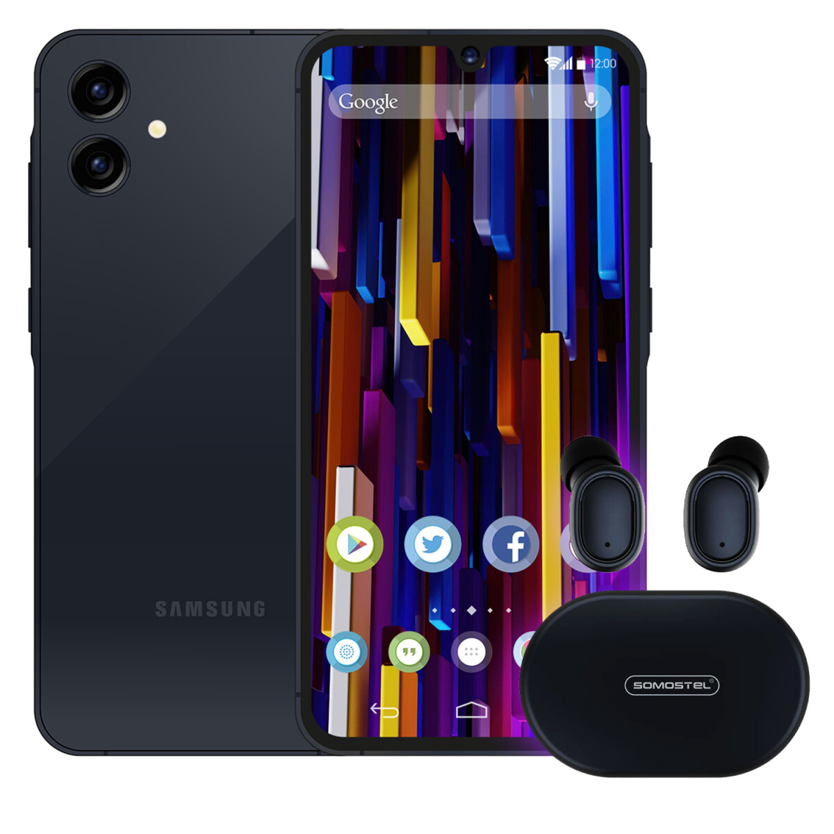 Samsung Galaxy A06 4/64 Gb 4g + regalo - NEGRO 