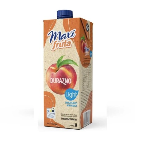 JUGO DE DURAZNO LIGHT MAXI FRUTA 1L 001