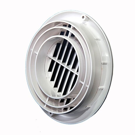 Rejilla de Ventilación PVC 180mm con Adaptador 100/125/150mm Ventokit Rejilla de Ventilación PVC 180mm con Adaptador 100/125/150mm Ventokit