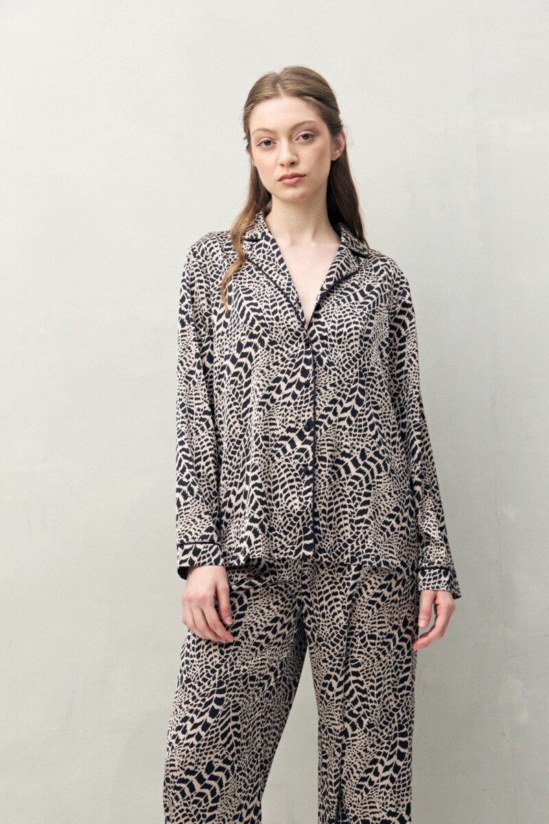 CAMISA GINGER PRINTED Animal Print
