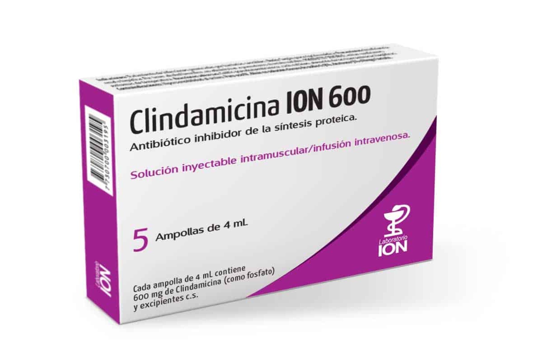 Clindamicina 600Mg Ion 