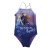 Malla Entera Playa Infantil Frozen Talle 4/10 VIOLETA OSCURO
