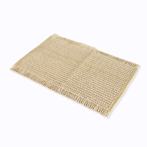 INDIVIDUAL RECT BEIGE CL 30X45CM Unica