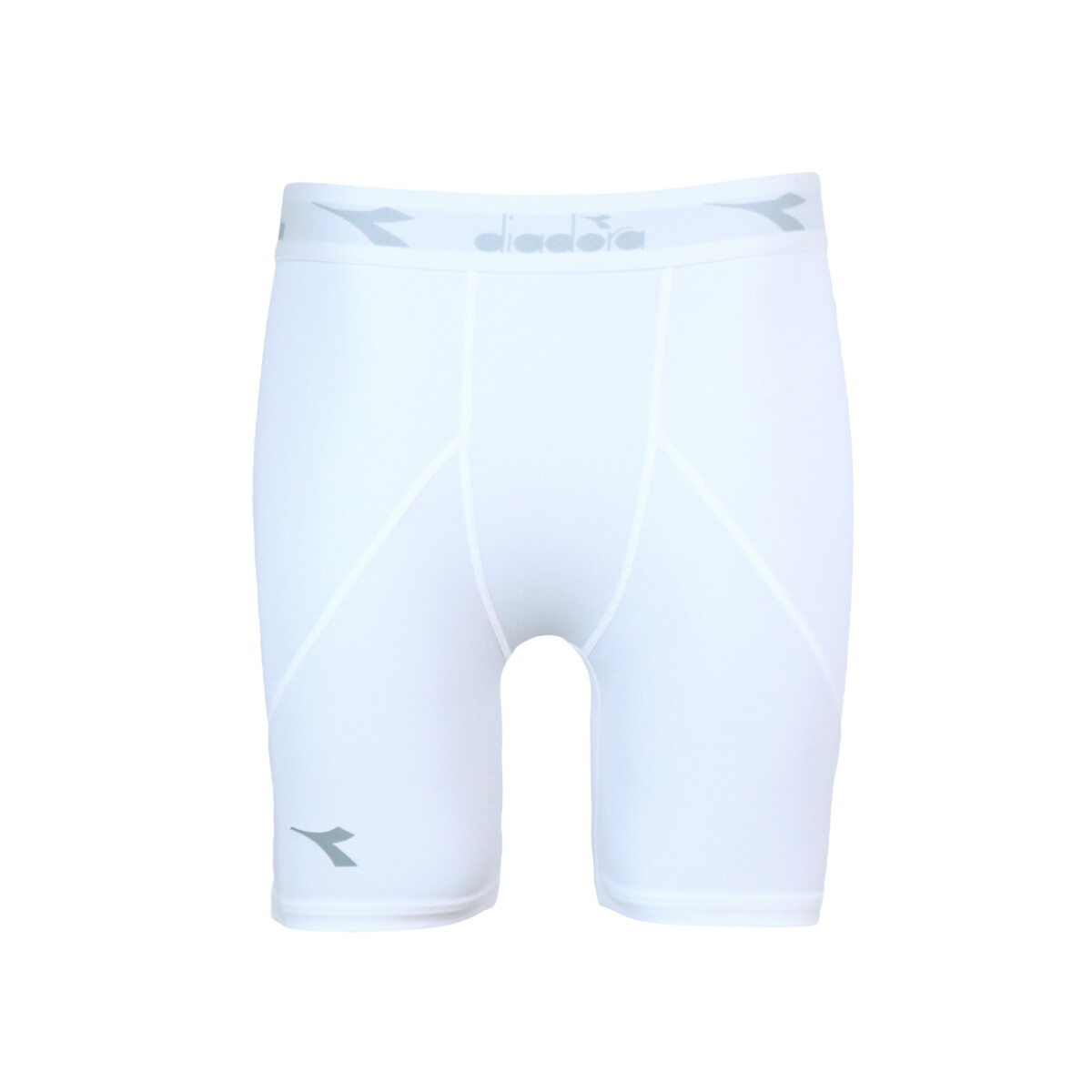 Calza Corta De Hombre Diadora - Blanco 