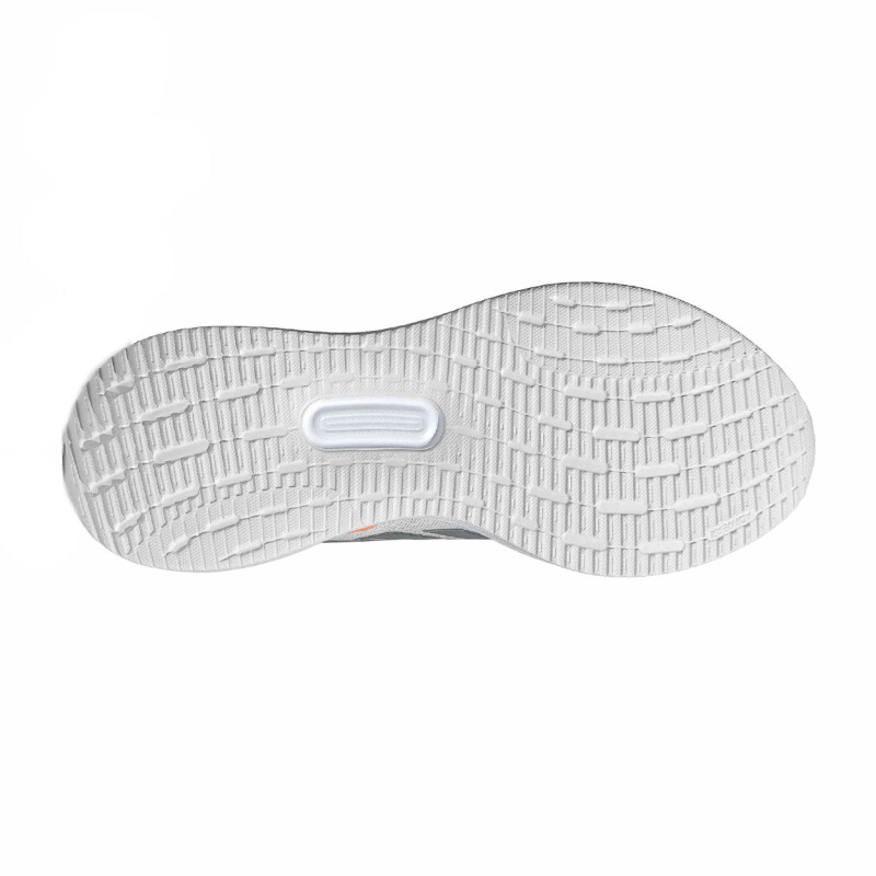 Championes Running Mujer Adidas Runfalcon 5 Gris Claro-naranja