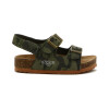 Angus Sandalia Niño Dos Tiras C/ Hebilla Y Pulsera Con Velcro Camuflado