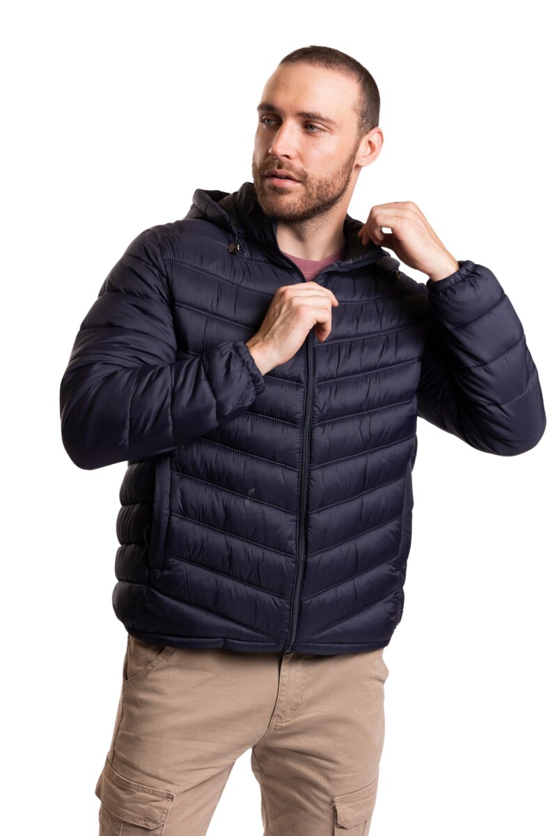 SNAKE PUFFY - NAVY 