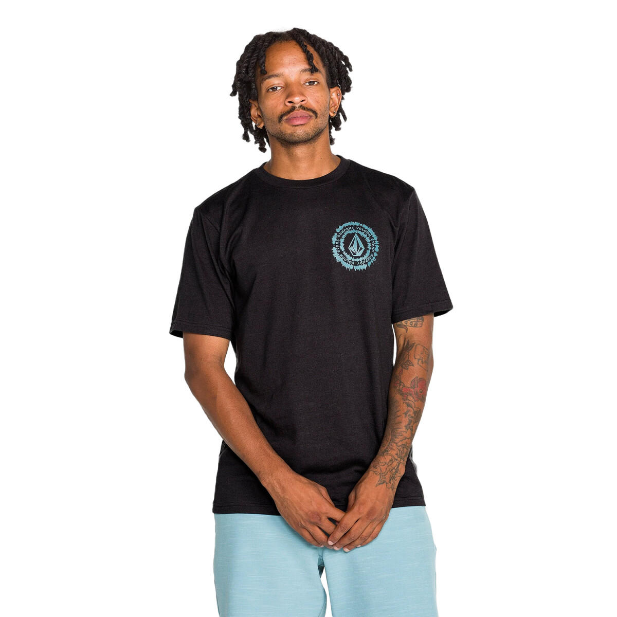 Remera Volcom STILL SPIRALING - Negro 